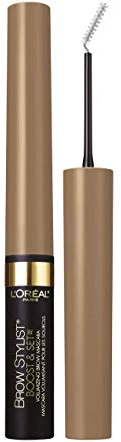 L'Oreal Paris Cosmetics Brow Stylist Boost and Set Brow Mascara, Blonde, 1 Tube