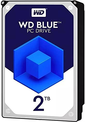 WD WD20EZAZ Festplatte (2 TB, 5400 U/min, SATA, 6 GB/s, 256 MB Cache, 8,9 cm (3,5 Zoll), Blau