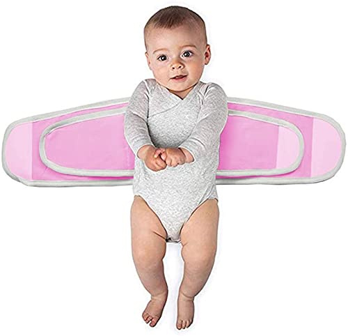 iNszkoos Baby Swaddle Pucksack Neugeborenes Pucktücher Decke Swaddle Tücher Schlafsack Verstellbar Baumwolle Säuglinge Wickeldecke Erhältlich in Allen Jahreszeiten, für Jungen und Mädchen Rosa