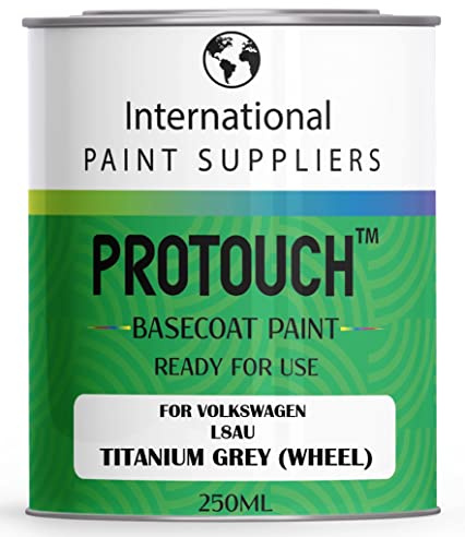 PROTOUCH FOR VOLKSWAGEN L8AU TITANIUM GREY (WHEEL) BASECOAT RFU READY FOR USE THINNED CAR PAINT 250ML TIN
