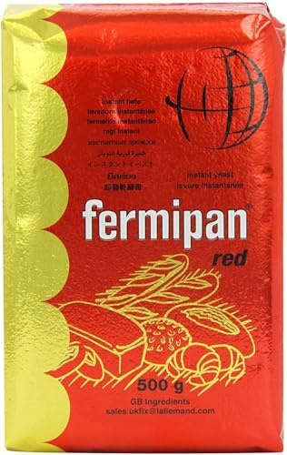 FERMIPAN Instant Dried Yeast - Red Dried Yeast - 500 gr