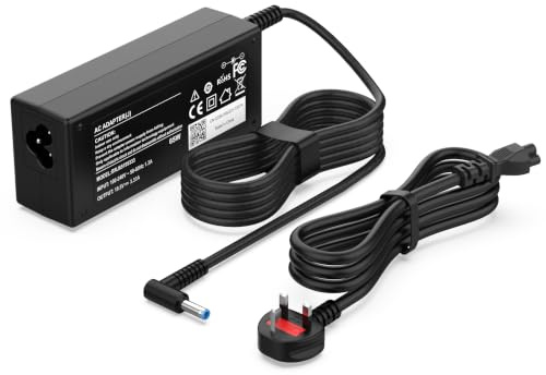 65W Charger Compatible with HP Pavilion ProBook 19.5V 3.33A Blue Tip Plug