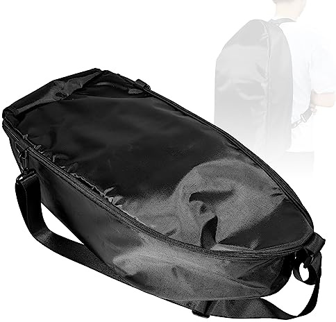 Aufbewahrungstasche für Angelköder, Boote, Oxford-Stoff, mit Seitentaschen, 550 x 280 x 200 mm, Schwarz