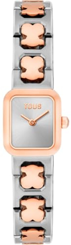 Tous Reloj analógico con Correa de Acero Icon Time