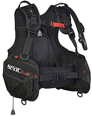 Seac Club, Jacket GAV per immersioni subacquee, Equilibratore BCD per Adulti e Adolescenti, M