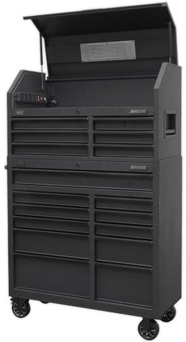 Sealey AP41BESTACK 17 Drawer Tool Chest Combination Soft Close Drawers with Power Bar