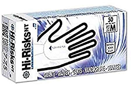 Rms Nitrile Workshop Gloves Box 50 Units L