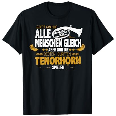 Tenorhorn Geschenk für Tenorhornisten - Tenorhorn T-Shirt