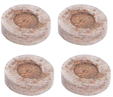 Cabilock 10Pcs Torf Pellets Ab Plugs Torf Boden Pellet Faser Boden für Pflanzen Starter Pellet Umpflanzen Wachsenden Garten Gemüse