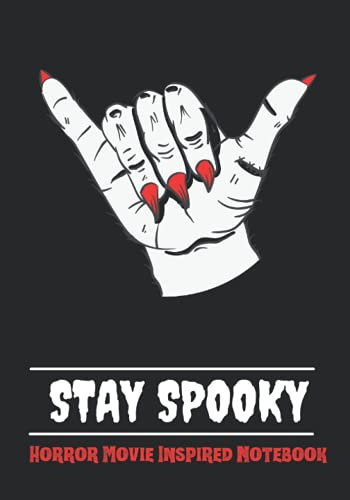 Zombie Hang Ten Horror Movie Notebook: Horror Movie Inspired Notebook - Horror Movie Journal - Lined Pages Notebook - Movie Notebook