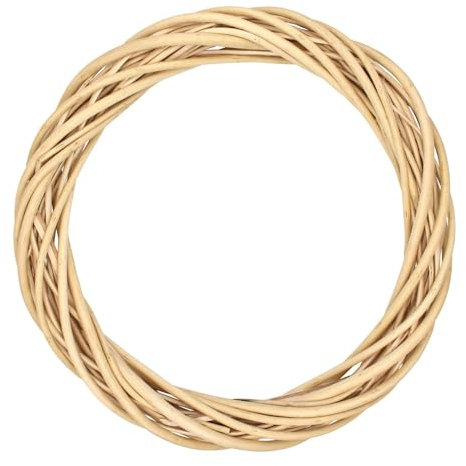 MÉGACRÉA Couronne en Osier Naturel diamètre 30 cm