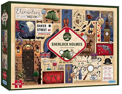 Gibsons Puzzle 1000 pièces : Club de Lecture : Sherlock Holmes