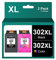 Coloran 302XL Druckerpatronen Multipack, Ersatz für Hp Druckerpatronen 302 XL 302XL, mit HP DeskJet 1110 2130 3630 3634 3639 Envy 4520 4526 4527 OfficeJet 3830 3832 4652 5230 Drucker (1Schwarz 1Farbe)