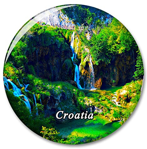 Kroatien Plitvicer See Nationalpark Kühlschrank Magnet Deko Magnet Aufkleber Reise Souvenir Sammlung Tourist Stadt Geschenk Whiteboard Küche