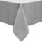 smiry Leinenoptik Tischdecke Abwaschbar Lotuseffekt Eckig 100 x 140 cm Tischtuch Leinendecke Wasserabweisend Tafeldecke Tischwäsche Fleckschutz, Hellgrau