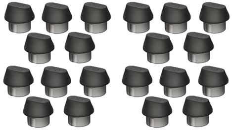 Hundnsney 20 Pezzi Serie Tappo Anti-Ossidazione Schermatura Segnale Audio Copertura di Protezione per Bilancia XLR , XLR XLR