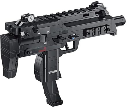 Technik Gewehr Bausatz, 625 Teile MP7 Maschinenpistole Pistole Modell