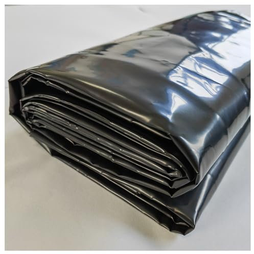 JCPSH Rivestimento per Laghetti Telo per Laghetto per Stagni da Giardino Piscine Fontana Membrana Resistente alle Forature Telo per Laghetto da Giardino Nero(Size:10 * 10m(32.8 * 32.8ft) 20S)