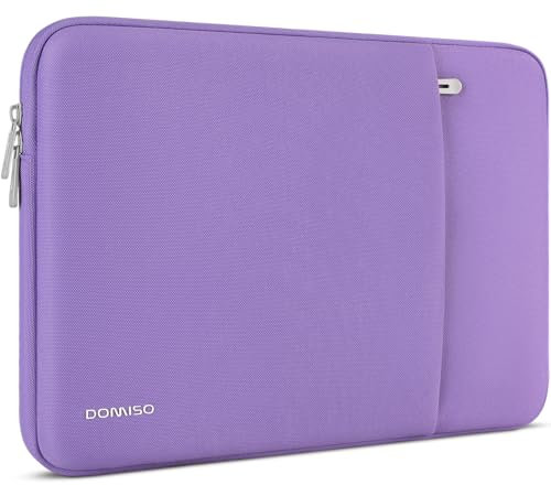 DOMISO Laptop Case Sleeve 17.3 inch Protective Laptop Carrying Case Bag Water-Resistant Notebook Accessories for HP Pavilion Envy 17/Dell IdeaPad/MSI/LG Gram/ASUS/Razer Blade Pro 17,Purple