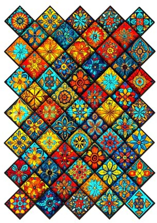 KaayeeWood Holzpuzzle Erwachsene,160 Teile Mandala Kaleidoskop Holz Puzzle,Einzigartige Wooden Puzzle Mit Box Aus Holz Geburtstagsgeschenk für Erwachsene und Kinder