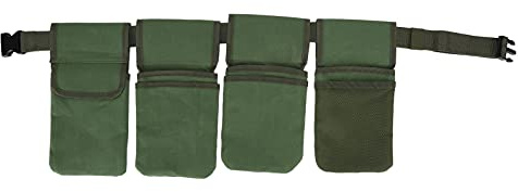 Gartenwerkzeuggürtelbeutel Canvas Hochleistungslagergipfel Gartenorganisator für Männer Frauen