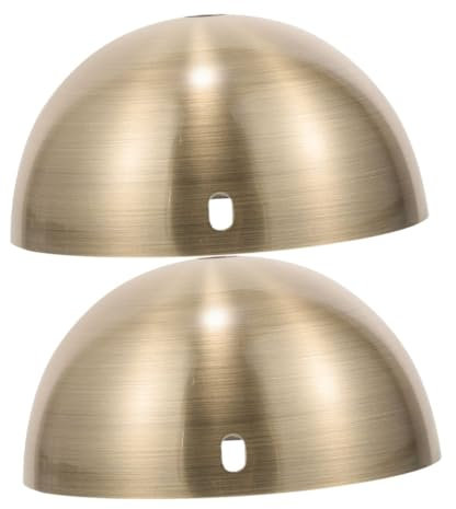 Tofficu Deckenleuchtenplatte 2 Stück Retro Baldachin Ersatzplatte Für Deckenlampen Pendelleuchten Aus Bruchfestem Metall Kompatibel Mit Europäischem Stil Für Zuhause