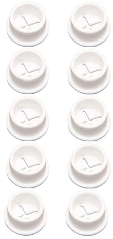 10 pz Flessibile Scrivania Gomma Passacavo Filo Foro Copertura per Scrivania Tavolo Console Mobili Foro Gestione Cavo Filo Foro Coperchio