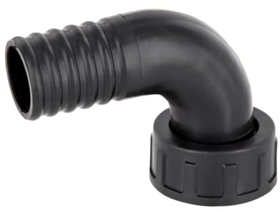REKUBIK 90° Winkel Schlauchtülle mit Innengewinde Überwurfmutter x Tülle Größe 1 1/2 IG x 38mm (1 1/2)