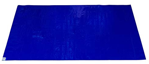 Schmutz-Klebematte mit 30 Abziehschichten – Staubbindematte für Maler- & Renovierungsarbeiten, Schutzmatte für Baustelle, Sanierung & Handwerk, fängt bis zu 90% Schmutz ab