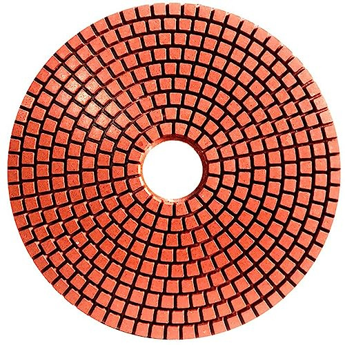 6 Zoll 150 Mm Trocken-/Nass-Diamant-Polierpads, Flexible Schleifscheiben Für Beton, Granit, Marmor, 30–3000 Körnung,Körnung 30