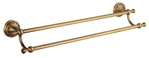 Handtuchständer Antike Messinghandtuch Rack Badezimmer Handtuchhalter Doppel Tuch Bar Tuch Regal Handtuch Schiene 40-80cm Badezimmerzubehör Handtuchstange (Size : 40cm)