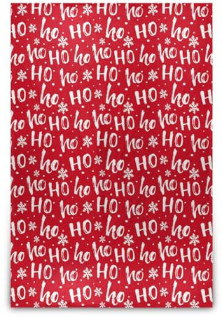 FRODOTGV Cobijas y mantas de Navidad rojas y blancas, mantas de franela de franela para cama, campamento, dormitorio, manta de invierno, 60 x 90 pulgadas