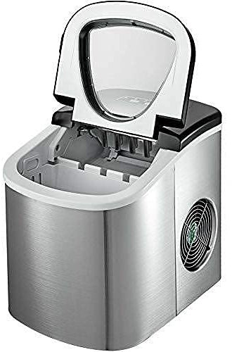 Macchina Per Fare Il Ghiaccio Automatica Da 12 Kg 220 V Macchina Per Cubetti Di Ghiaccio In Acciaio Inossidabile Argento E Nero Macchina Per Fare Il Ghiaccio Da 26 Libbre Macchina Per Fare Il Ghiacci