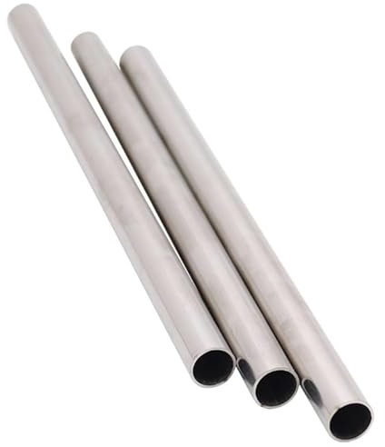 JOASIS Rundes Kapillarrohr aus Edelstahl 304, Metallrohr mit einem Durchmesser von 10–42 mm, Länge 500 mm, Edelstahlrohr for DIY-Modelle, 1 Stück.(24x2mm)