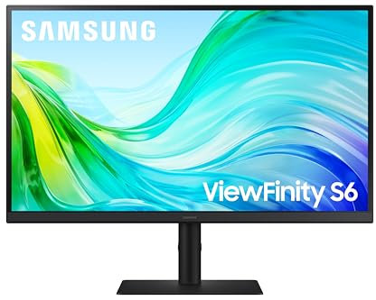 Samsung LS27F610EAUXXU 27 QHD IPS Height Adjust Monitor - 2560x1440p, 100Hz, HDMI, Displayport, Eye Saver Mode