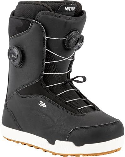 Nitro Scala BOA Women's Snowboard Boots (8, Black)