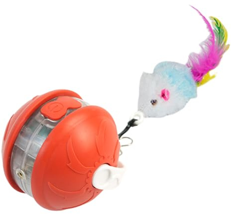 Generico Boule interactive pour chats – Jouet qui poursuivent la balle de interactive | jouet intelligent rechargeable | plaisir automatique pour chats actifs et curieux