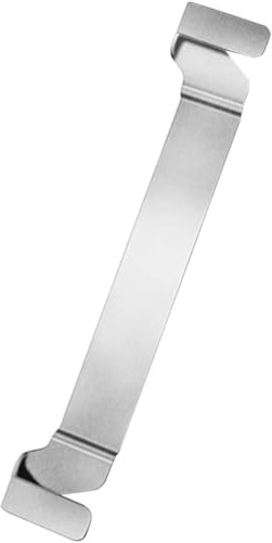 FRCOLOR Grillwenderhalter aus Edelstahl Platzsparende Halterung für Grillbesteck Montierbar Grillpfanne für Camping und Grillen im Freien