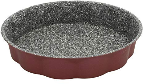 Tognana Sweet Cherry Stampo Torta a Corolla cm 26, Acciaio al Carbonio, rosso