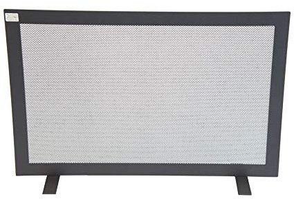 MONZA-PARASCINTILLE IN FERRO BATTUTO PER CAMINO CM 80X50