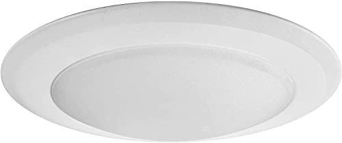 Lunabode LED 7.5 Flush Mount Ceiling Light, Dimmable LED Disk & Ceiling Lights,16.5W (120W Equivalent), 120V, 5000K, ETL - 4/6 J-Box, Wet Location LED Lights, Light Fixtures (Bright White)