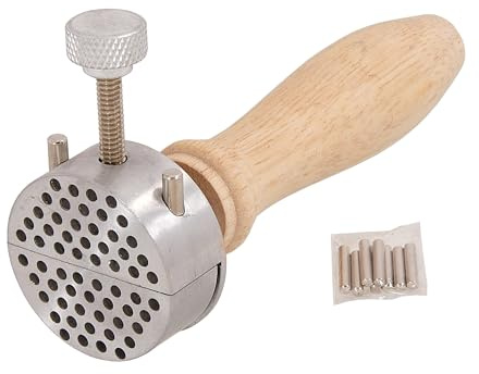 Neilsen CT4313 Universal Work Holder with Handle - 50mm Vice Diameter | 64mm Vice Opening | 8 Pin Support | Ideal for Cleaning, Painting and Repairing Small Parts