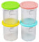 Gzsekken Dessert Tubs 4 Pack Ice Cream Pints Containers Ice Cream Pints Cups, Homemade Ice Cream Containers with lids,Compatible with Ninja Creami Ice Cream Maker NC500 & NC501 Series BPA-Free