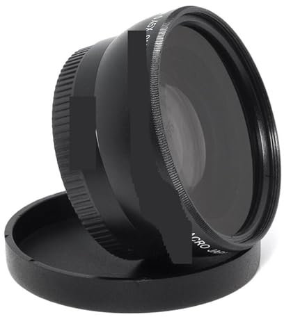 Objectif de caméra Grand Angle à Conversion Grand Angle avec Objectif Macro, 37 mm 43 mm 46 mm 49 mm 52 mm 55 mm 58 mm 62 mm 67 mm 72 mm (Size : 46mm)