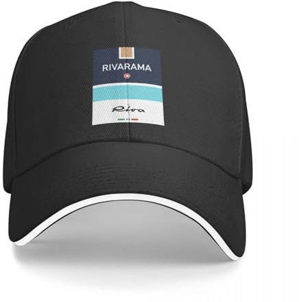 WVVCXCC Unisex Riva Rivarama 44 Runabout Boot Italien Baseballmütze Thermovisier Hut Strand Trucker Hüte Trucker Hüte für Männer Frauen Sport Outdoor Geschenk