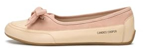 Candice Cooper Ballerine in Pelle plongé e Pelle tamponata