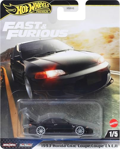 Hot Wheels Cars Premium Fast & Furious Druckguss-Auto im Maßstab 1:64 für Sammler, inspiriert von Fast & Furious Movie Franchise