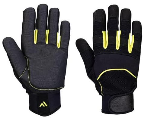 Guante Machanics anti-vibraciones Negro, Dext. 5 A791