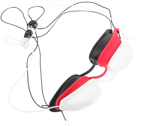 Hoement Occhiali Protettivi Tpu 3Pezzi Occhialini per Solarium Protezione Uv, Eye Mask Portatile per Vacanze e Attività Esterna