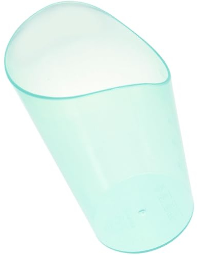 Gobelet D’eau pour Personnes Âgées en Plastique, Bec Incliné, Vert Clair | Format Facile à Transporter Capacité Modérée , Réutilisable et Peu Déformable Conçu pour Usage Adulte